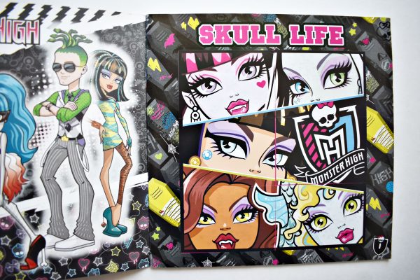 Monster High Skull Life (Panini, 2013): Álbum Completo (Con todas sus láminas pegadas)