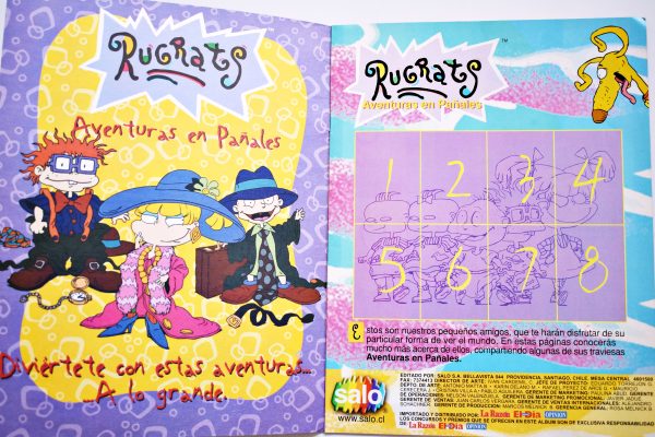 Rugrats 1 (Salo, 1998): Álbum Vacío (Sin láminas)