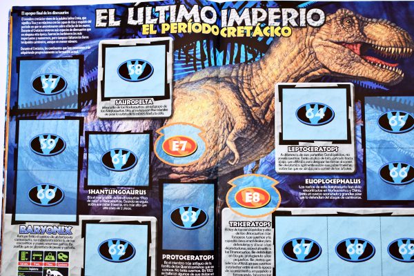 Dinosaurios 2007 (Salo, 2007): Álbum Vacío (Sin láminas)