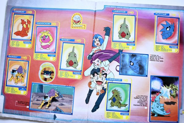 Pokémon Johto (Salo, 2002): Faltan 103 Láminas