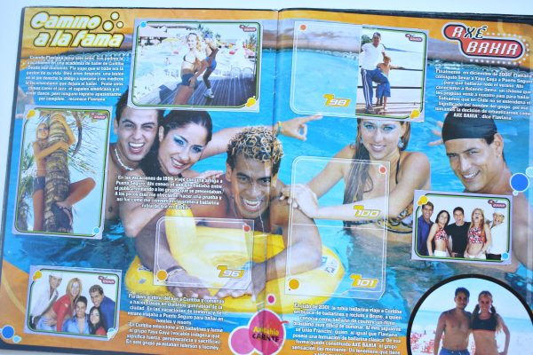 Axe Bahia Internacional (Axé Bahía) (Salo, 2002): Tiene 54 Láminas (Álbum)