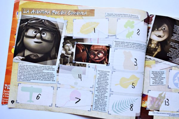 Up, una aventura de altura (Disney/Pixar) (Salo, 2009): Álbum Vacío (Sin láminas) (2)