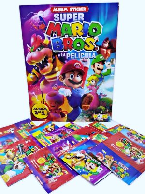Super Mario Bros, La Película: Álbum + Caja [50 Sobres Sellados]