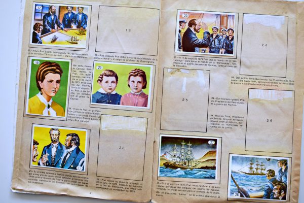 Arturo Prat Héroe Nacional 78' Edición Especial (Artecrom, 1978): Tiene 15 Láminas