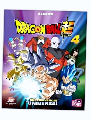 Dragon Ball Super 4 [Tapa Dura] (Big-Bang): Álbum Completo [Láminas Pegadas]