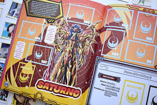 Caballeros Del Zodiaco Omega: Álbum Completo A Pegar