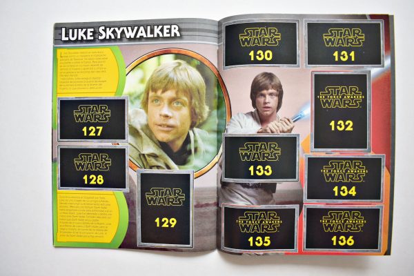 Star Wars The Force Awakens (Topps, 2016): Álbum Vacío (Sin láminas)