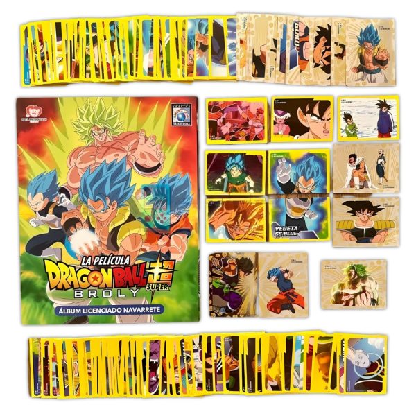 Dragon Ball Super - Broly - La Película (Navarrete): Álbum Completo A Pegar