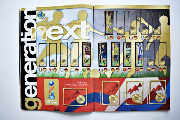 FIFA 365 2017 (Panini, 2016): Tiene 199 Láminas (Álbum)