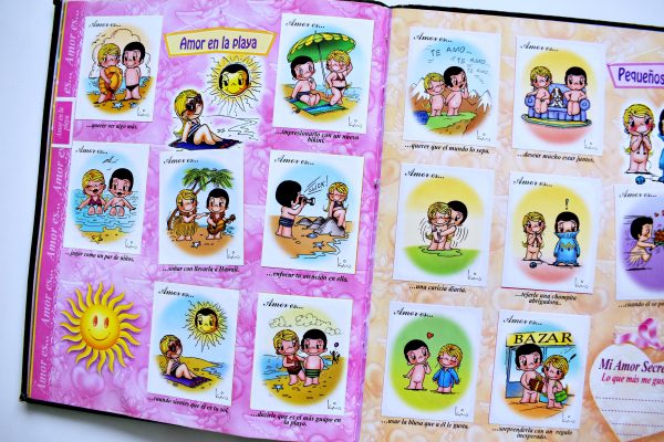 Amor es… (Navarrete, 1998): Álbum Completo (Con todas sus láminas pegadas)