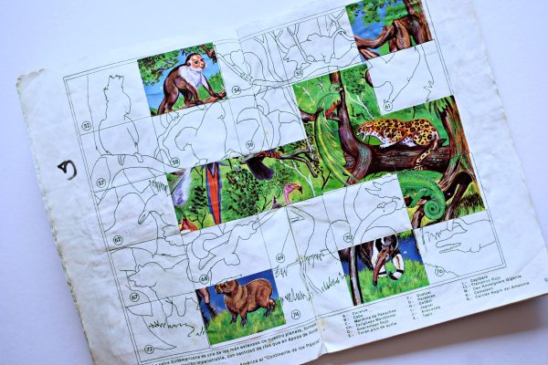 Animales del mundo (Artecrom, 1990): Tiene 123 Láminas (Álbum)