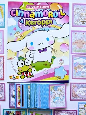 . Cinnamoroll & Keroppi: Álbum Completo A Pegar