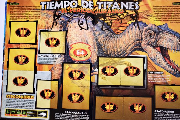 Dinosaurios 2007 (Salo, 2007): Álbum Vacío (Sin láminas)