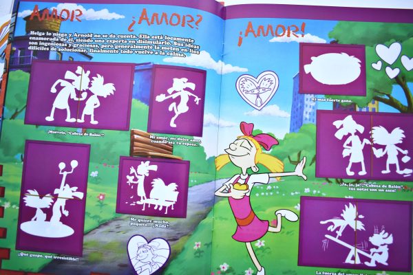 . Hey Arnold: Álbum Completo A Pegar [Ultima Unidad]