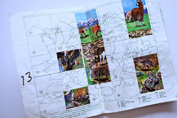 Animales del mundo (Artecrom, 1990): Tiene 123 Láminas (Álbum)