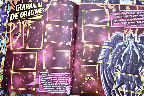 Caballeros Del Zodiaco Lost Canvas [Lienzo Perdido]: Álbum Completo A Pegar