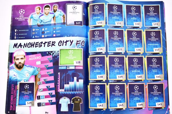 UEFA Champions League 2019-2020 (Panini, 2019): Álbum Vacío (Sin láminas)
