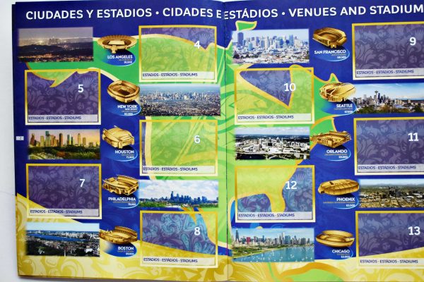 Copa América 2016 USA Centenario (Panini, 2016): Álbum Vacío (Sin láminas)