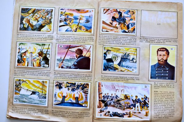 Arturo Prat Héroe Nacional 78' Edición Especial (Artecrom, 1978): Tiene 15 Láminas