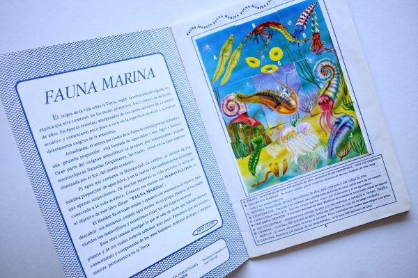 Fauna Marina (Artecrom, 2001): Faltan 28 Láminas (Álbum)