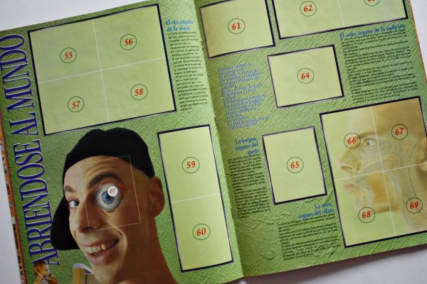 La Maravilla de tu Cuerpo (Salo, 2001): Álbum Vacío (Sin láminas)