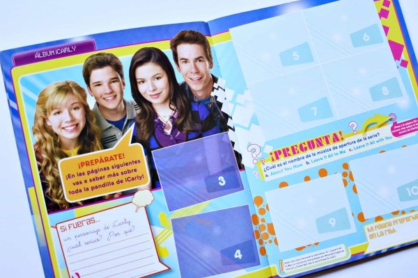 iCarly (Panini, 2011): Álbum Vacío (Sin láminas)