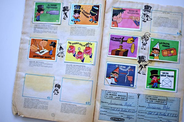 La Magia y los Por que? (Artecrom, 1978): Tiene 155 Láminas