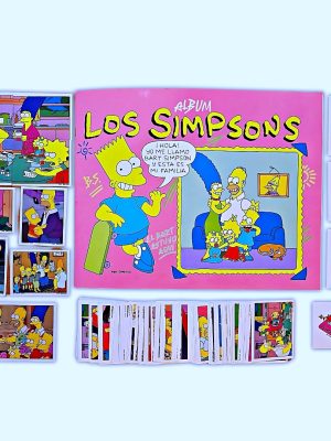 Los Simpsons 91': Álbum Completo A Pegar