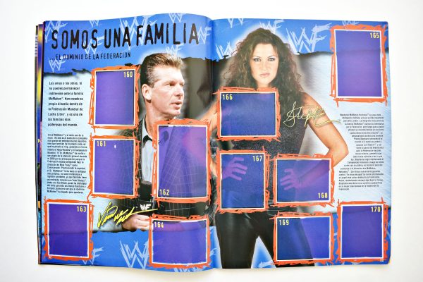WWF, Lucha Libre (Salo, 2001): Álbum Vacío (Sin láminas)
