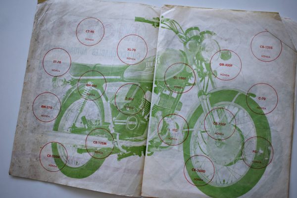 Motos (Artecrom, 1985): Álbum Vacío (Sin láminas)
