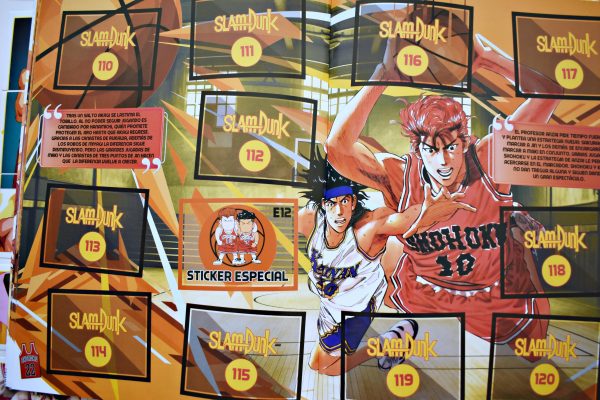 . 1 Álbum: Slam Dunk: Álbum Completo A Pegar
