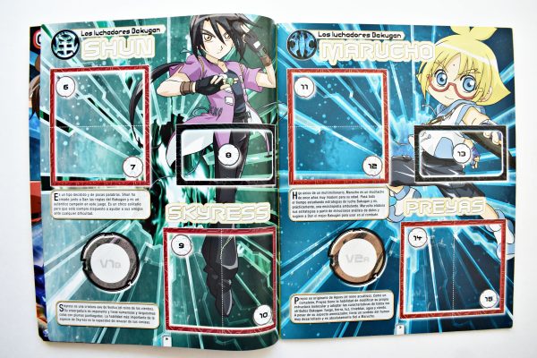 Bakugan Battle Brawlers (Panini, 2009): Álbum Vacío (Sin láminas)