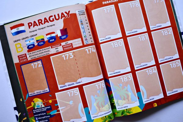 Copa América 2019 Brasil (Panini, 2019): Álbum Vacío Tapa Dura (Sin láminas)