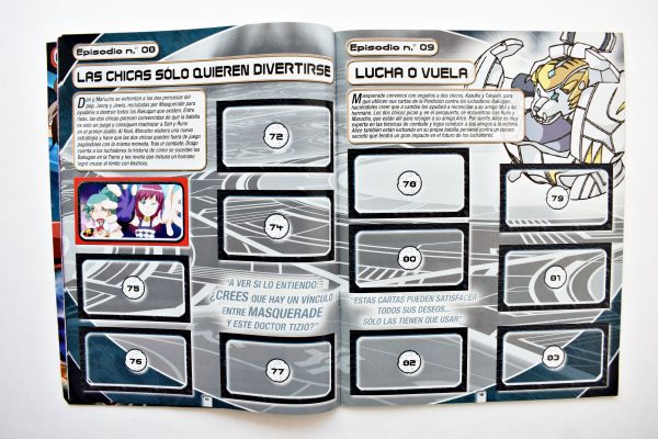 Bakugan Battle Brawlers (Panini, 2009): Álbum Vacío (Sin láminas)