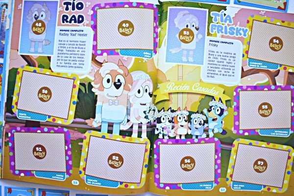 Bluey + Ludo: Álbum Completo A Pegar