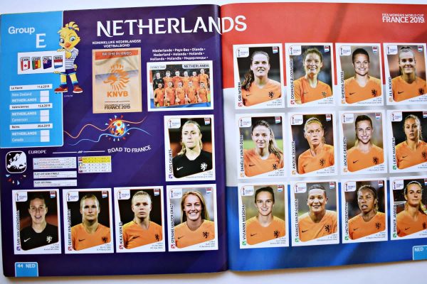 Copa Mundial 2019 Francia (Femenina) (Panini, 2019): Faltan 7 Láminas (Álbum)