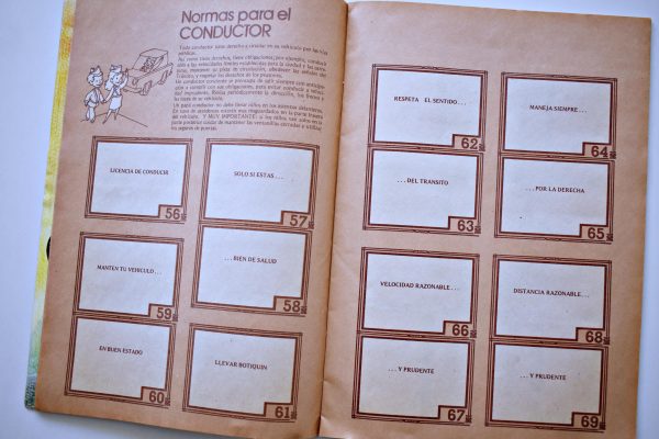 El Patrullero Escolar (Artecrom, 1982): Tiene 6 Láminas
