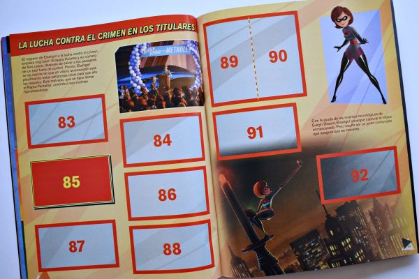 Los Increíbles 2 (Panini, 2018): Álbum Vacío (Sin láminas)