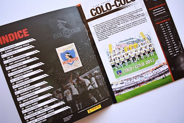 Colo Colo Eterno (Panini, 2013): Álbum Completo (Con todas sus láminas pegadas)