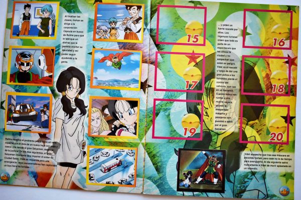 Dragon Ball Z5 (Salo, 1999): Tiene 118 Láminas (Álbum)