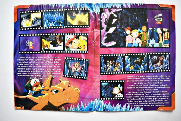 Pokémon 3, La Película (Salo, 2001): Faltan 35 Láminas (Álbum)