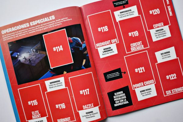 Fortnite Ready to Jump! (Panini, 2019): Álbum Vacío (Sin láminas)