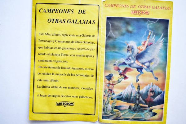 Campeones De Otras Galaxias (Artecrom, 1990): Tiene 8 Láminas (Álbum)