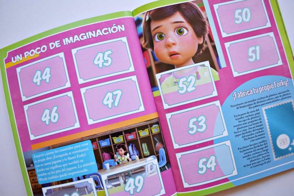 Toy Story 4 (Panini, 2019): Álbum Vacío (Sin láminas)