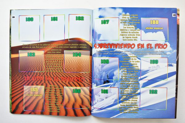Salvajemente Educativo (Rocarte, 2015): Álbum Vacío (Sin láminas)