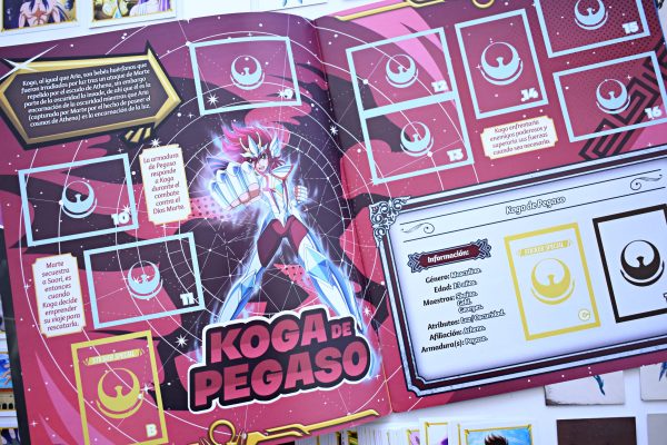 Caballeros Del Zodiaco Omega: Álbum Completo A Pegar