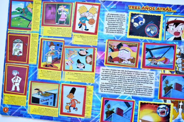 Digimon 2 (Salo, 2001): Tiene 150 Láminas (Álbum)