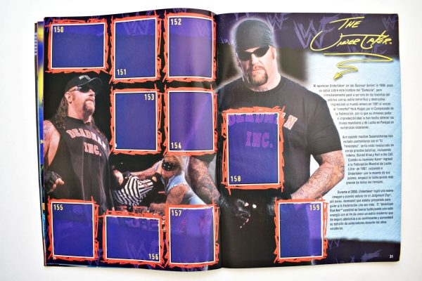 WWF, Lucha Libre (Salo, 2001): Álbum Vacío (Sin láminas)