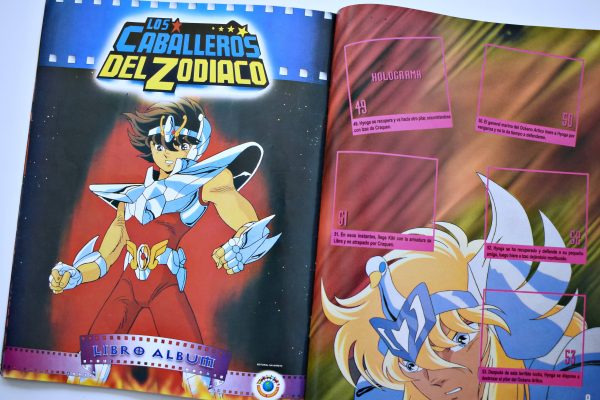 Caballeros Del Zodiaco 3, La Película (Navarrete, 1996): Álbum Vacío (Sin láminas)