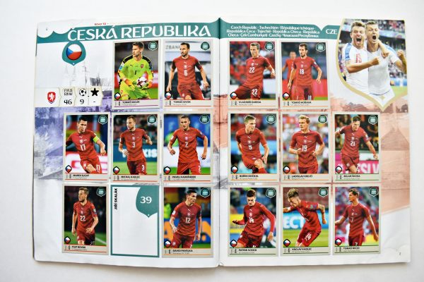 Copa Mundial 2018 Russia, Road to 2018 FIFA World Cup Russia (Panini, 2018): Faltan 11 Láminas (Álbum)